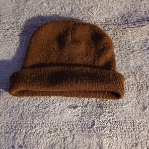 Brown beanie